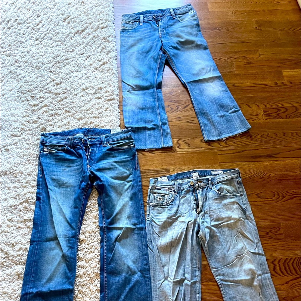 Men’s designer Jeans bundle!